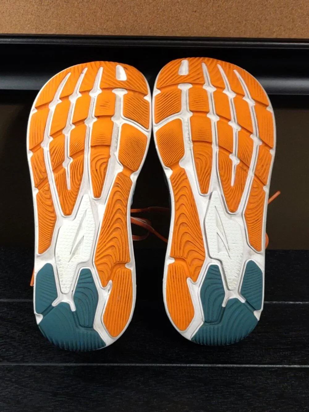 Altra Paradigm 6 Women's Running Shoe Dusty Teal Vibrant Orange US 7